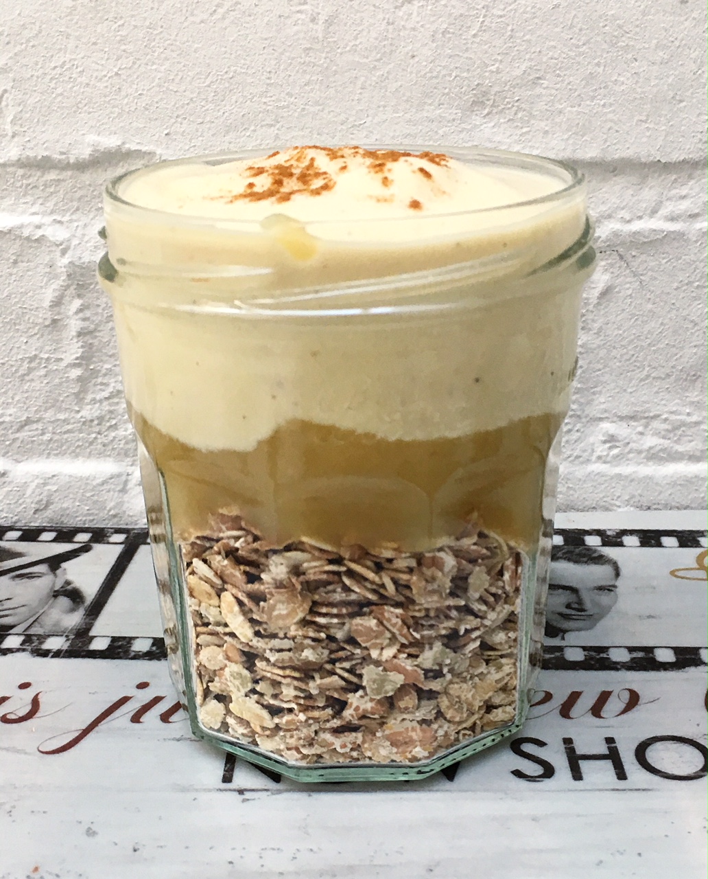 apple pie overnight oats 1