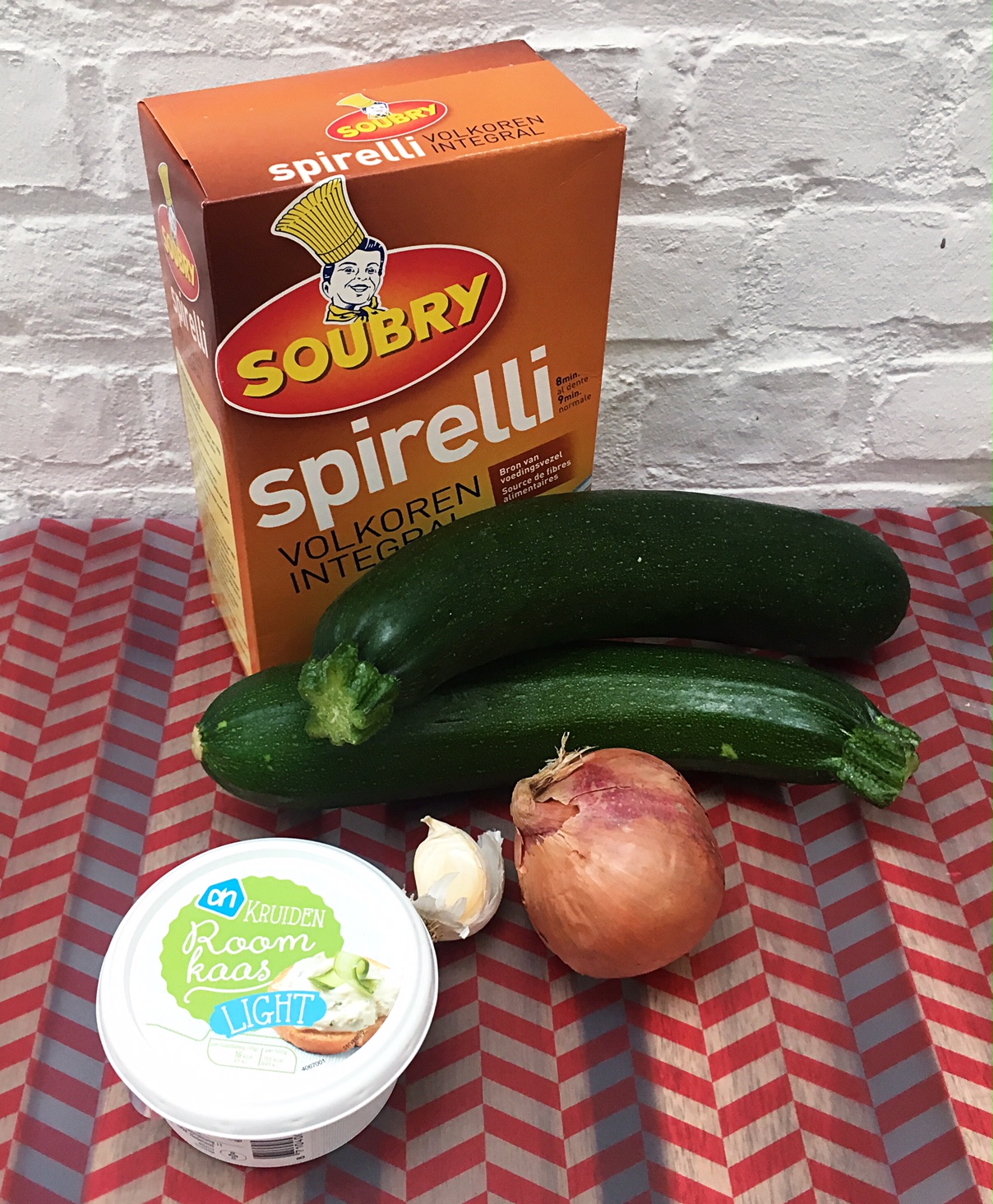 pasta zucchini ingredients