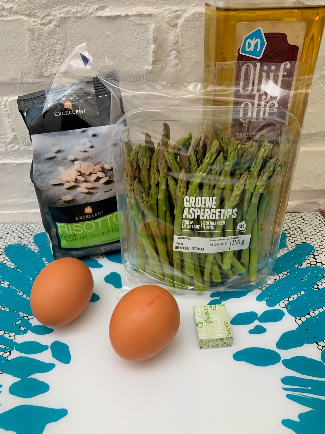 risotto asperges ingredienten