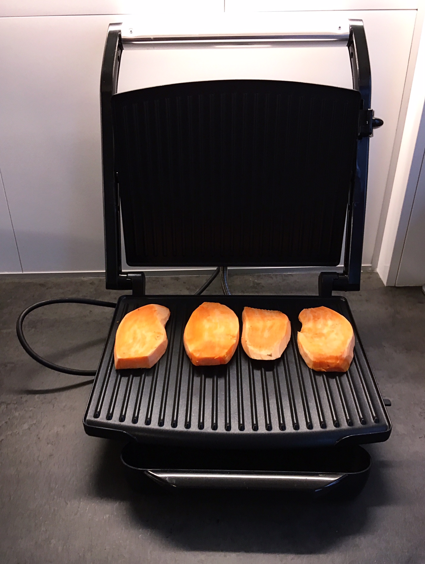 sweet potato toast grill